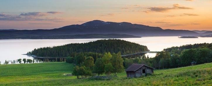 Vacker natur finns i Jämtland